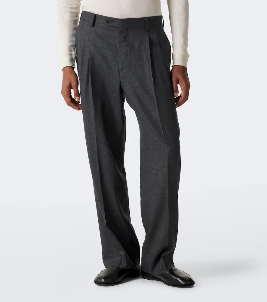 Auralee Wool straight pants | Thumbnail 4