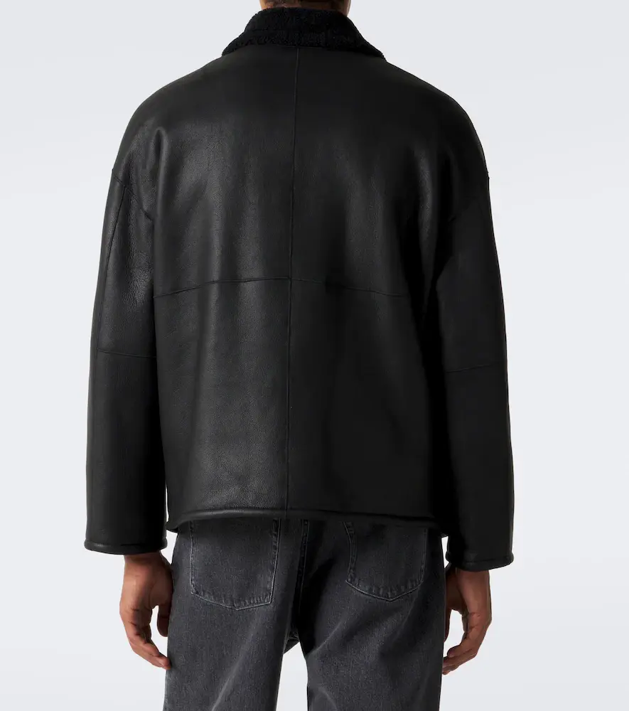Auralee Reversible shearling jacket | Thumbnail 5 Auralee Reversible shearling jacket | Thumbnail 5