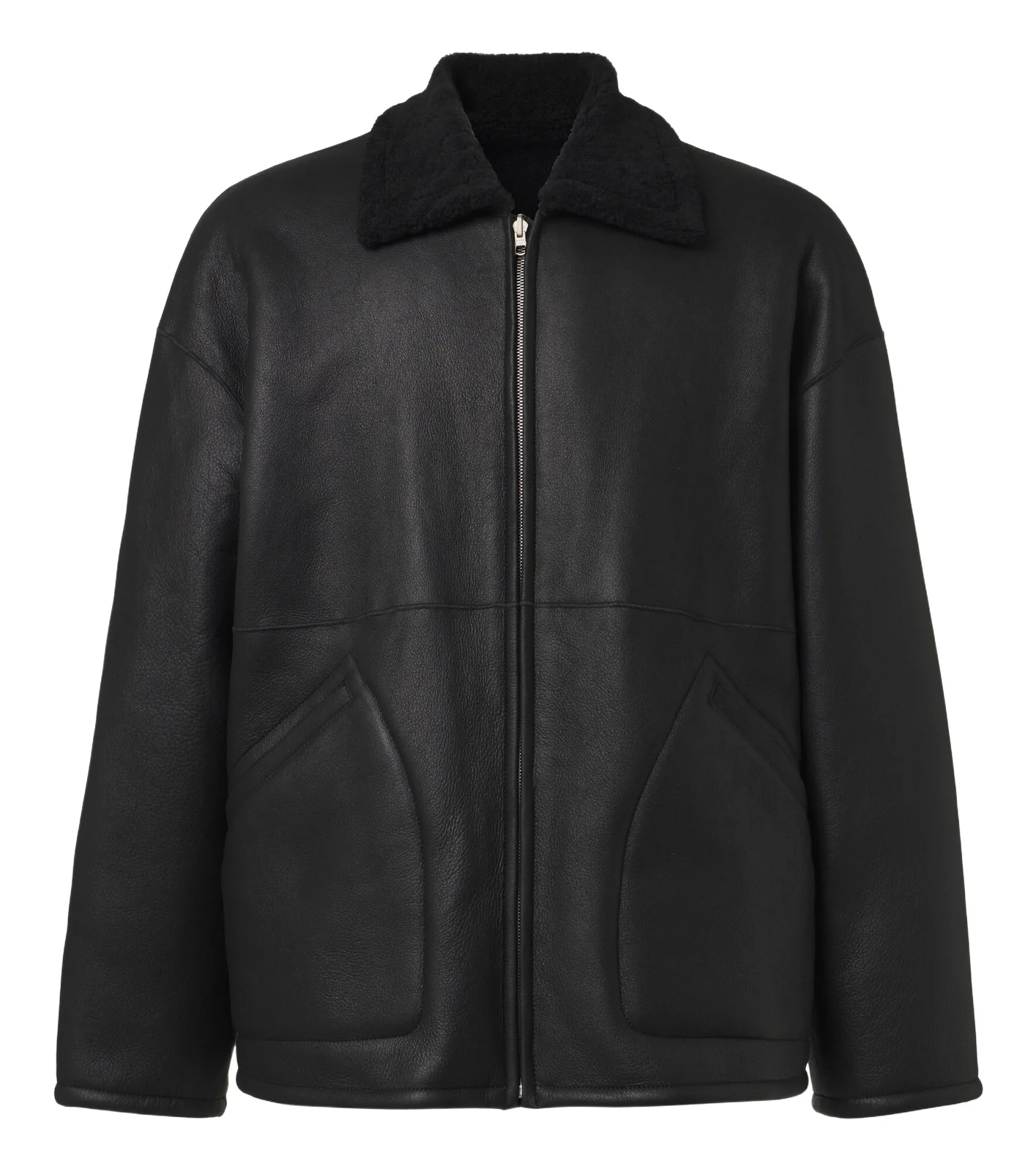Auralee Reversible shearling jacket