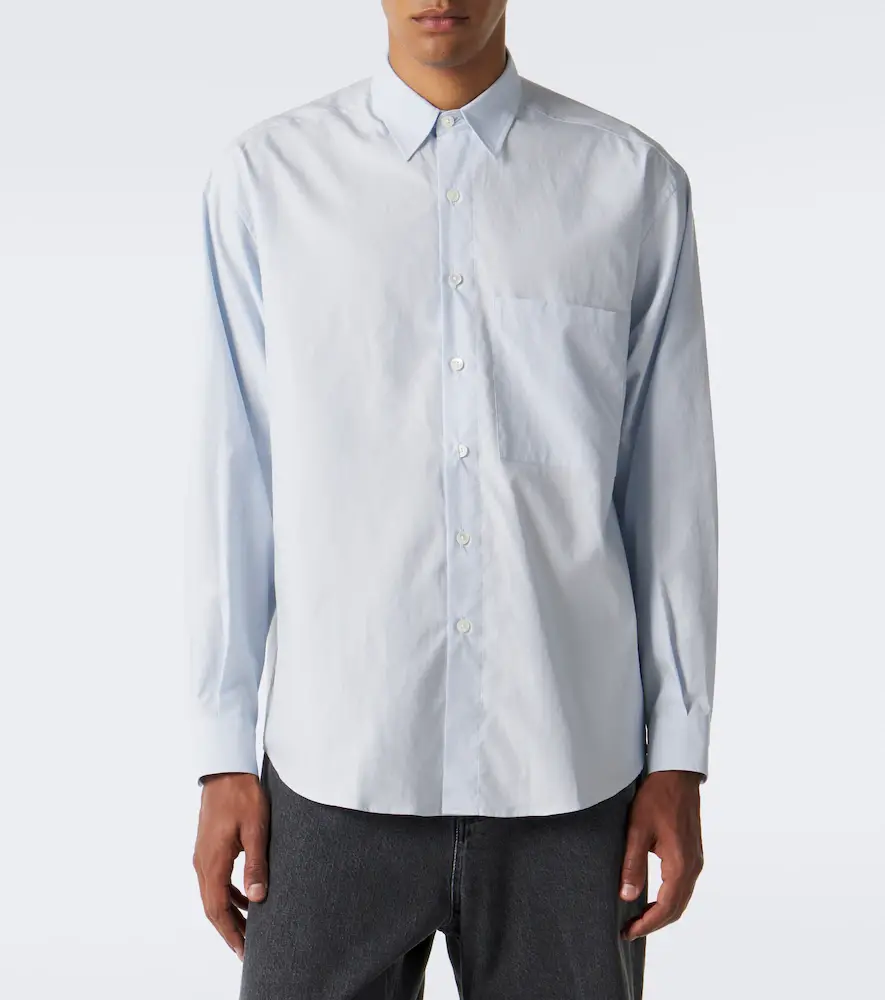 Auralee Cotton twill shirt | Thumbnail 3 Auralee Cotton twill shirt | Thumbnail 3