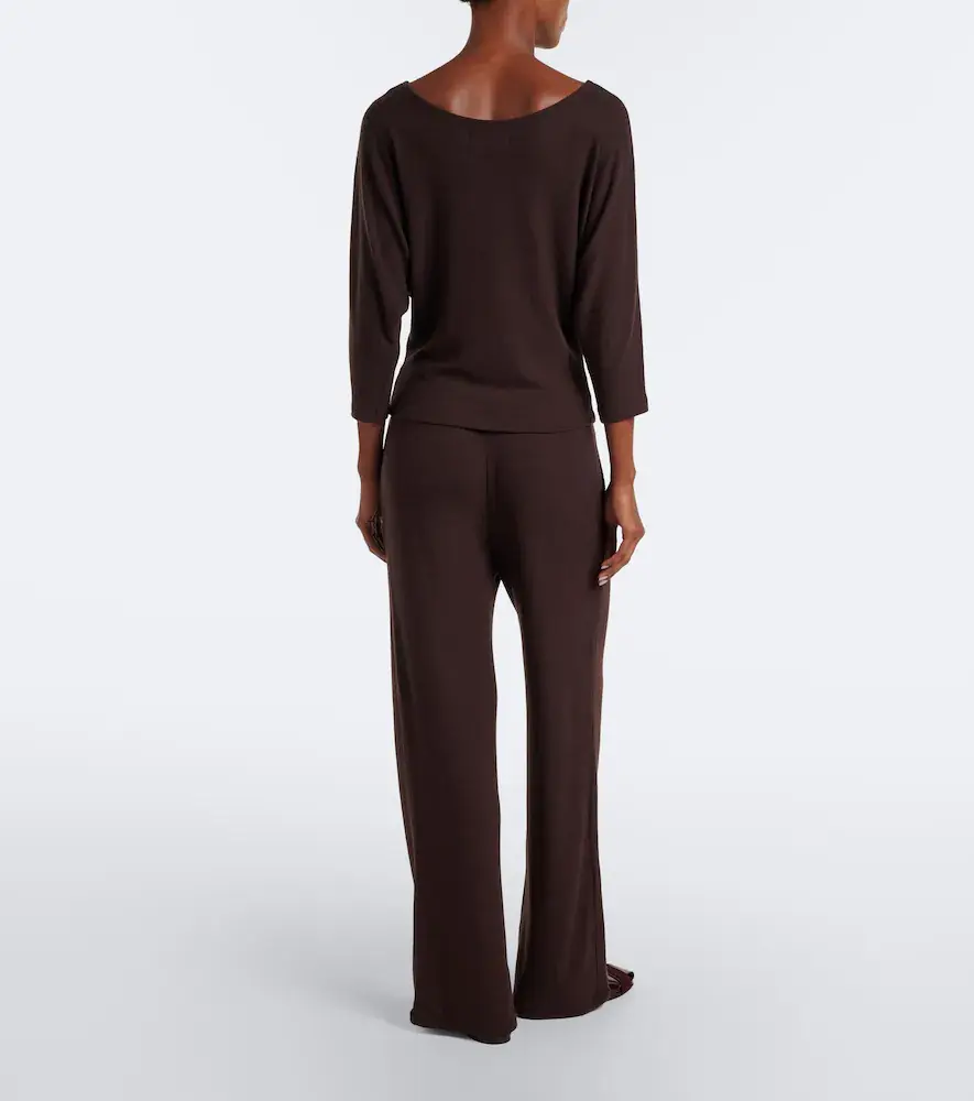 Velvet Mackenzie wide-leg pants | Thumbnail 4