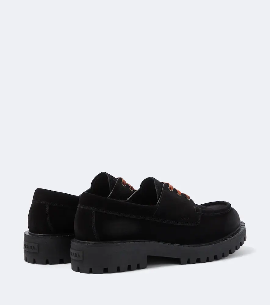 Prada Suede boat shoes | Thumbnail 4 Prada Suede boat shoes | Thumbnail 4