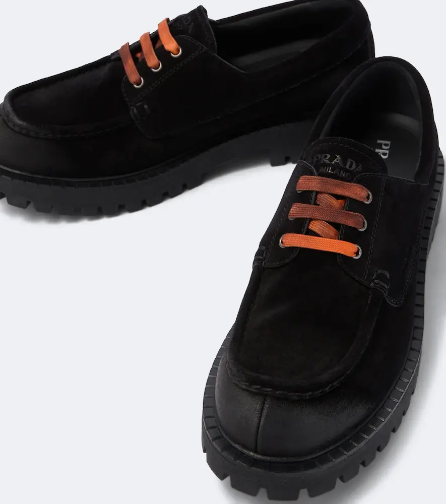 Prada Suede boat shoes | Thumbnail 6 Prada Suede boat shoes | Thumbnail 6