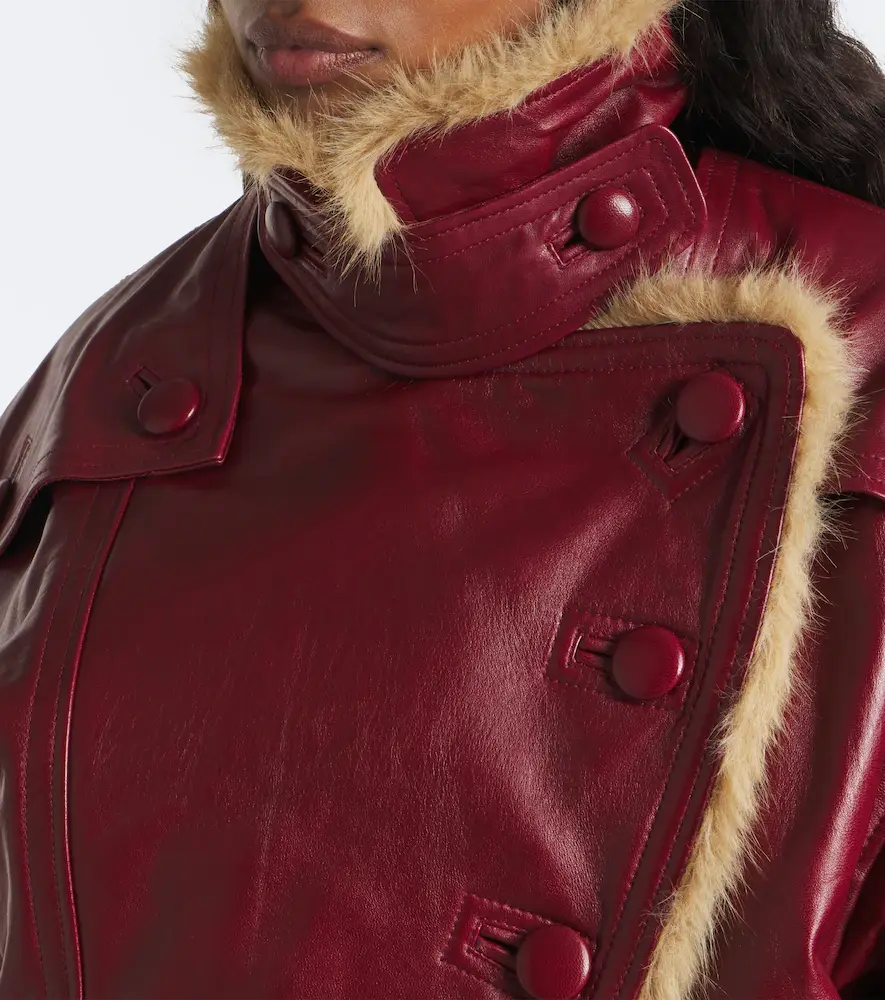 Isabel Marant Valina leather jacket | Thumbnail 6