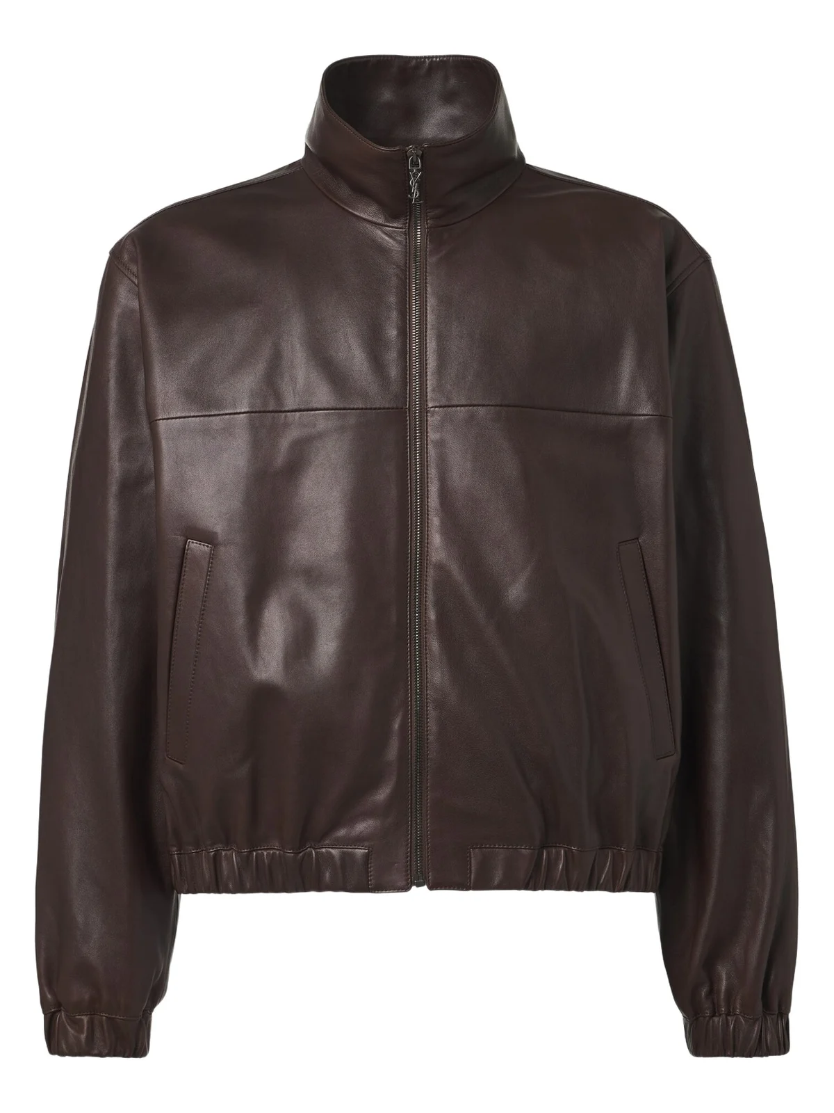 Saint Laurent Leather blouson jacket