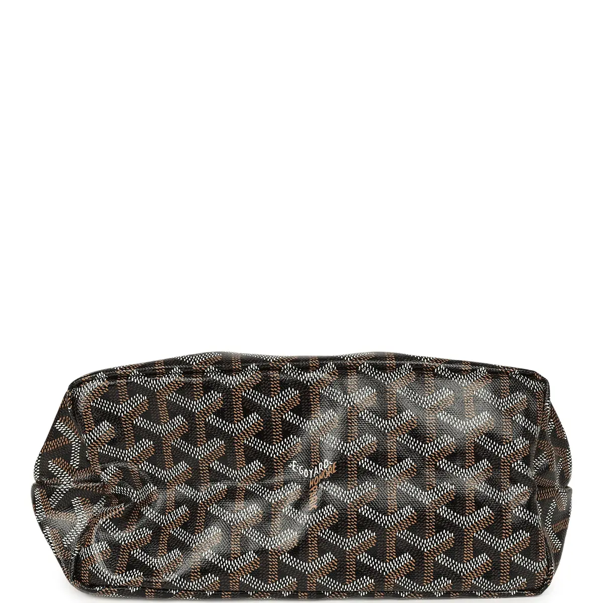 goyard Goyard Goyardine Black Boheme Mini Hobo Bag Palladium Hardware | Thumbnail 6