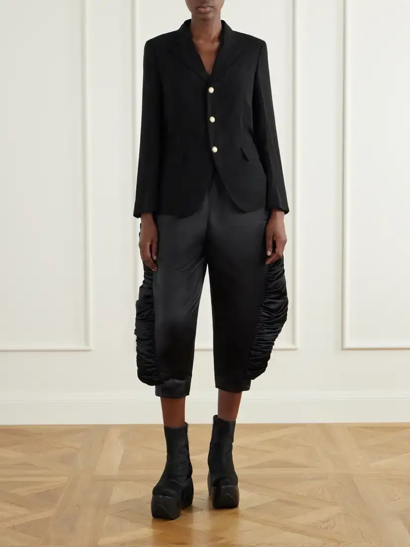 Comme des Garçons Crepe Blazer | Thumbnail 2