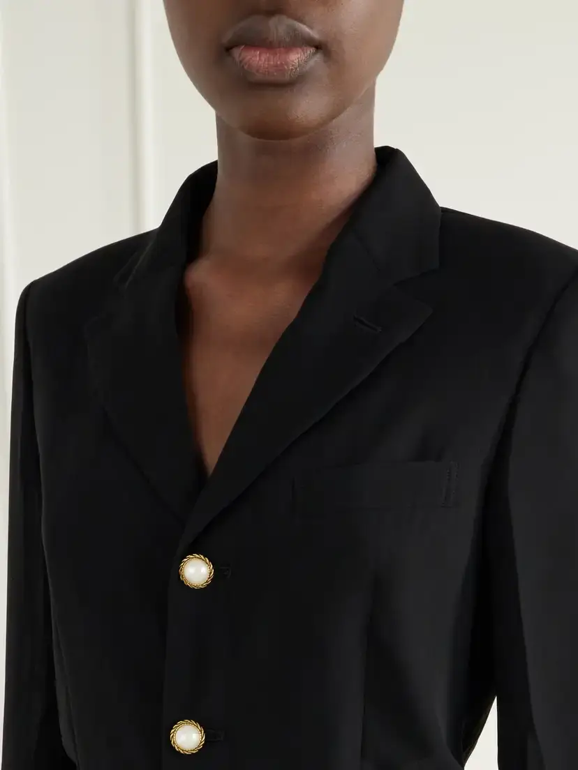 Comme des Garçons Crepe Blazer | Thumbnail 4