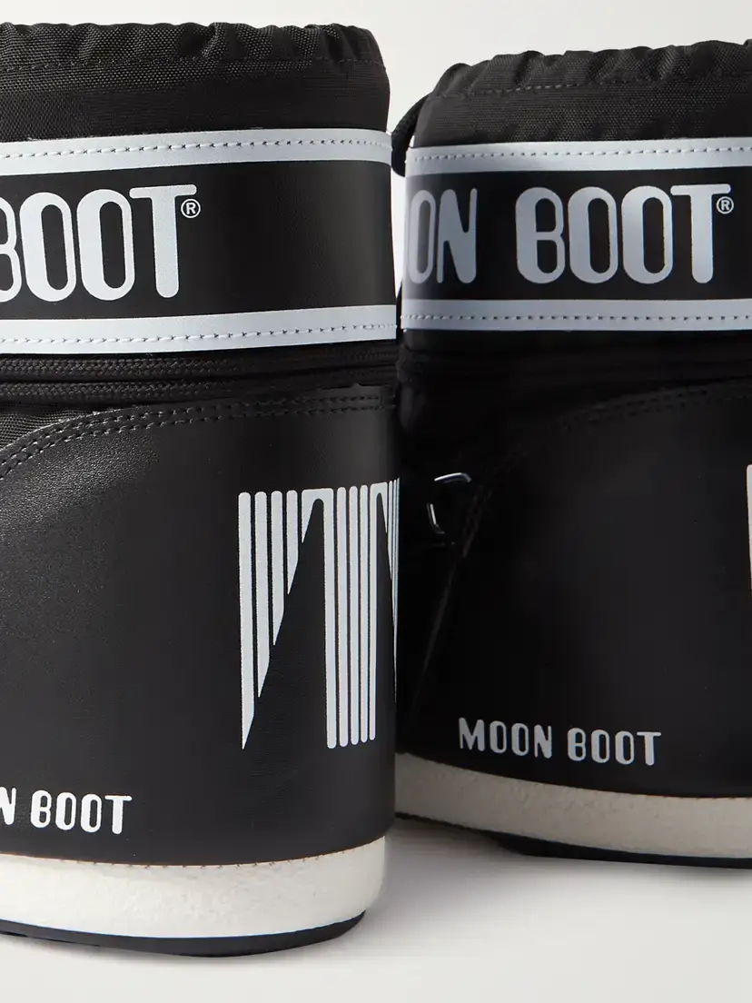 Moon Boot Icon Low Shell And Faux Leather Snow Boots | Thumbnail 4 Moon Boot Icon Low Shell And Faux Leather Snow Boots | Thumbnail 4
