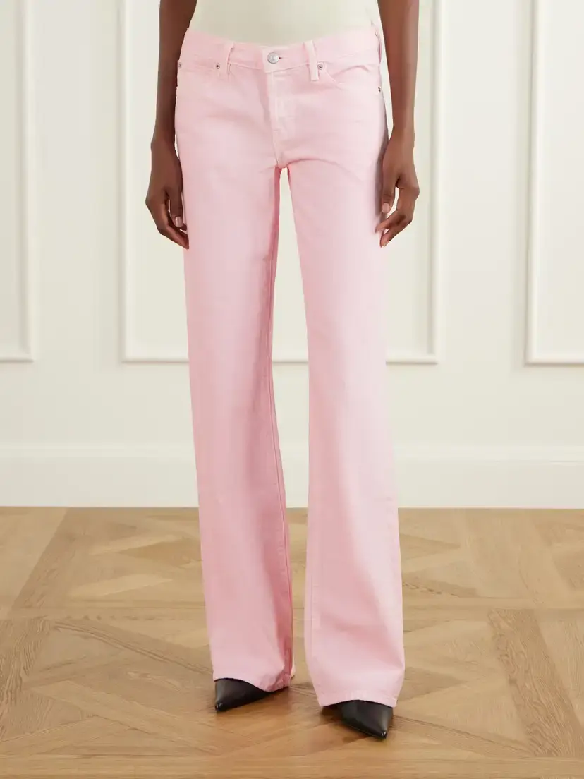 Frame The Gray Regenerative Low-rise Wide-leg Jeans | Thumbnail 3 Frame The Gray Regenerative Low-rise Wide-leg Jeans | Thumbnail 3
