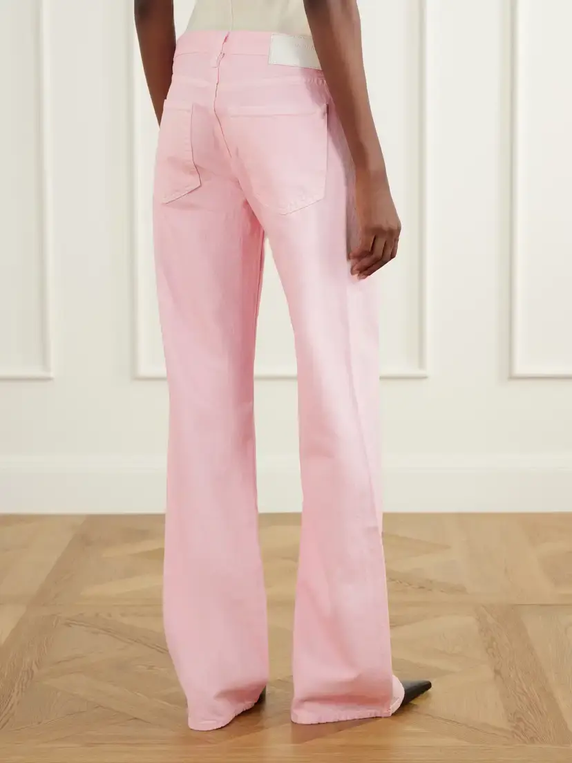 Frame The Gray Regenerative Low-rise Wide-leg Jeans | Thumbnail 4 Frame The Gray Regenerative Low-rise Wide-leg Jeans | Thumbnail 4