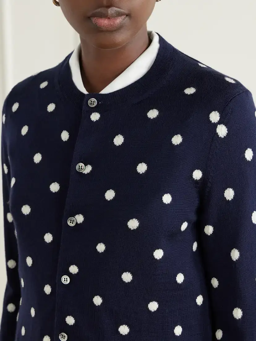 Comme des Garçons GIRL Polka-dot Wool Cardigan | Thumbnail 5 Comme des Garçons GIRL Polka-dot Wool Cardigan | Thumbnail 5