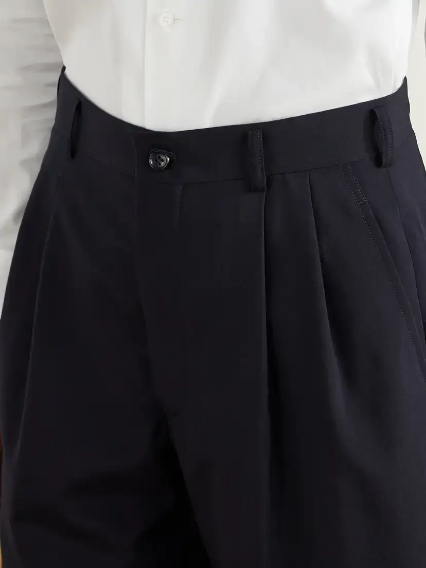 Comme des Garçons GIRL Pleated Wool Shorts | Thumbnail 5 Comme des Garçons GIRL Pleated Wool Shorts | Thumbnail 5