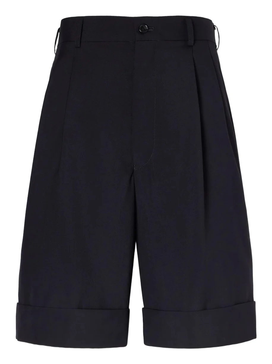 Comme des Garçons GIRL Pleated Wool Shorts