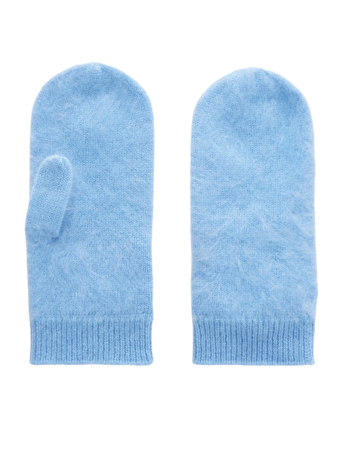 Lisa Yang Brushed-cashmere Mittens
