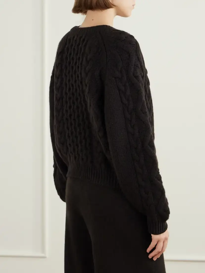 Lisa Yang Winroe Cable-knit Cashmere Cardigan | Thumbnail 4 Lisa Yang Winroe Cable-knit Cashmere Cardigan | Thumbnail 4