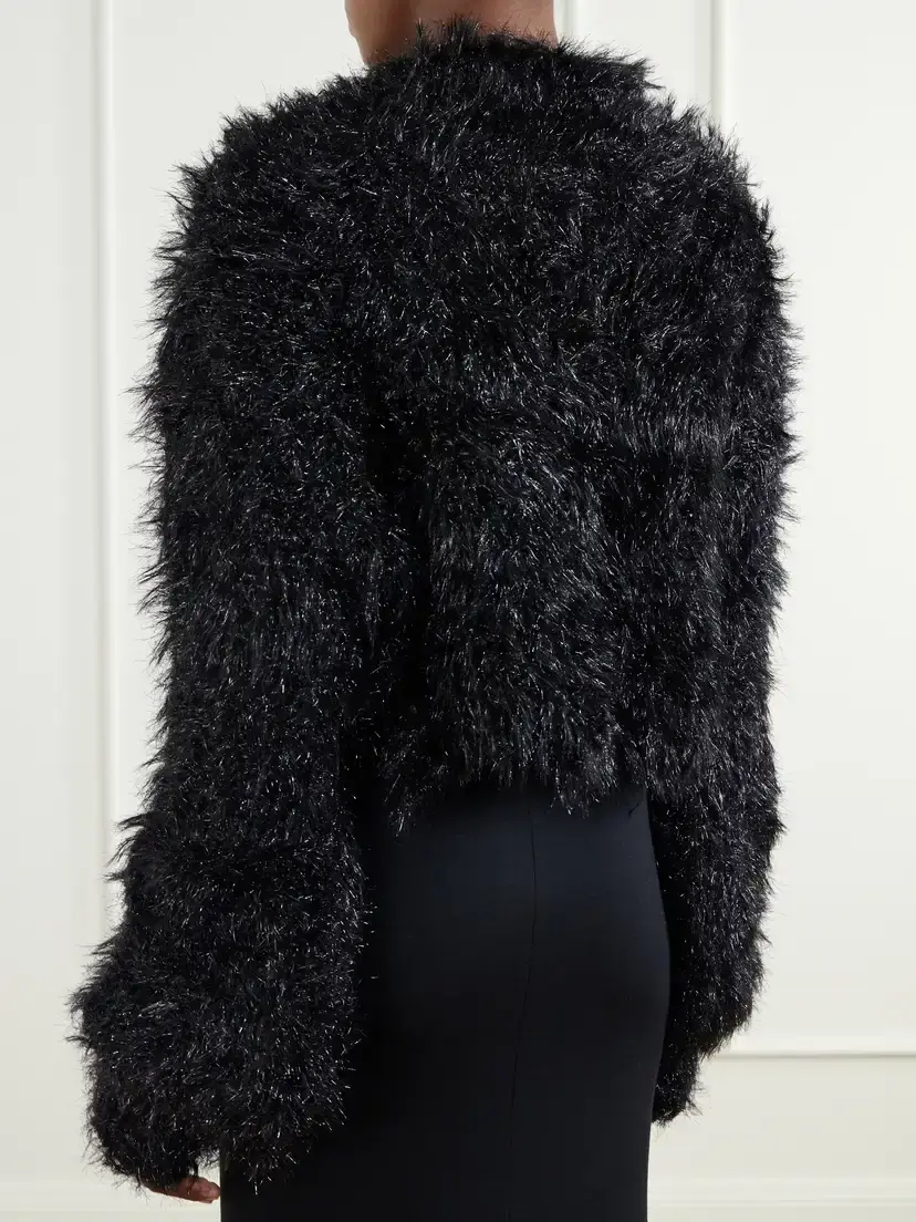Junya Watanabe Distressed Plush Sweater | Thumbnail 3 Junya Watanabe Distressed Plush Sweater | Thumbnail 3