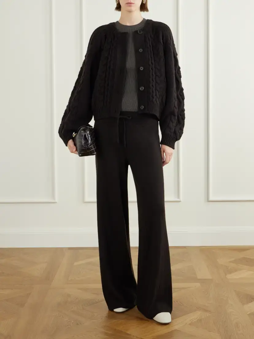 Lisa Yang Sofi Cashmere Wide-leg Pants | Thumbnail 2 Lisa Yang Sofi Cashmere Wide-leg Pants | Thumbnail 2