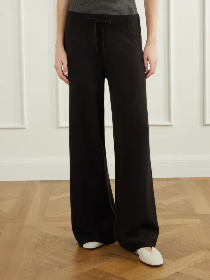 Lisa Yang Sofi Cashmere Wide-leg Pants | Thumbnail 3 Lisa Yang Sofi Cashmere Wide-leg Pants | Thumbnail 3