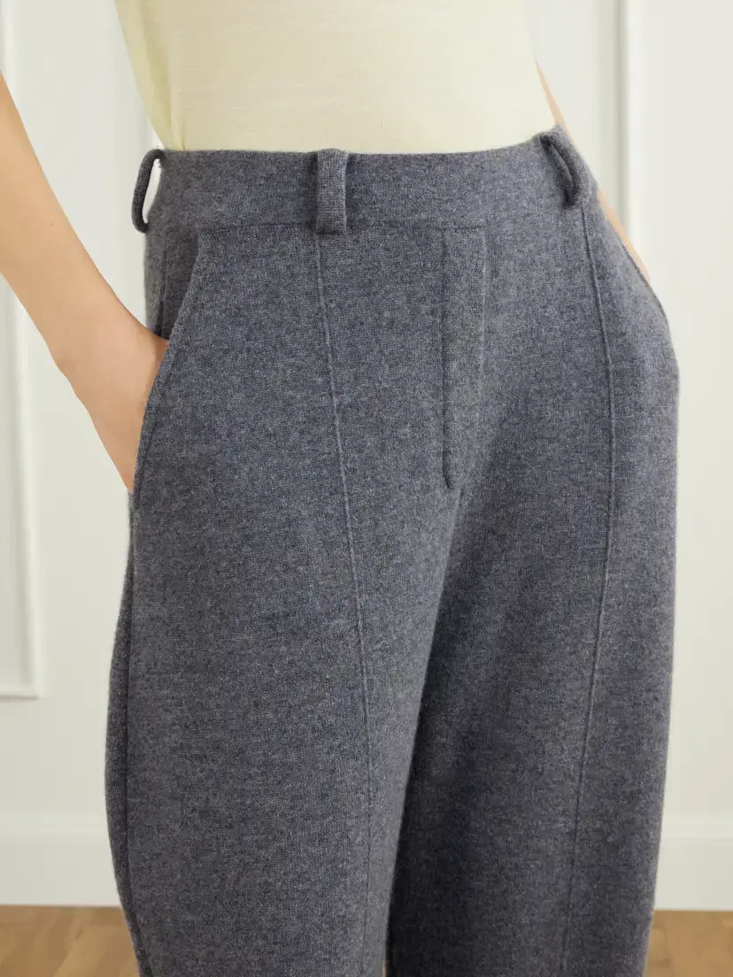 Lisa Yang Wrenda Cashmere Barrel-leg Pants | Thumbnail 5 Lisa Yang Wrenda Cashmere Barrel-leg Pants | Thumbnail 5