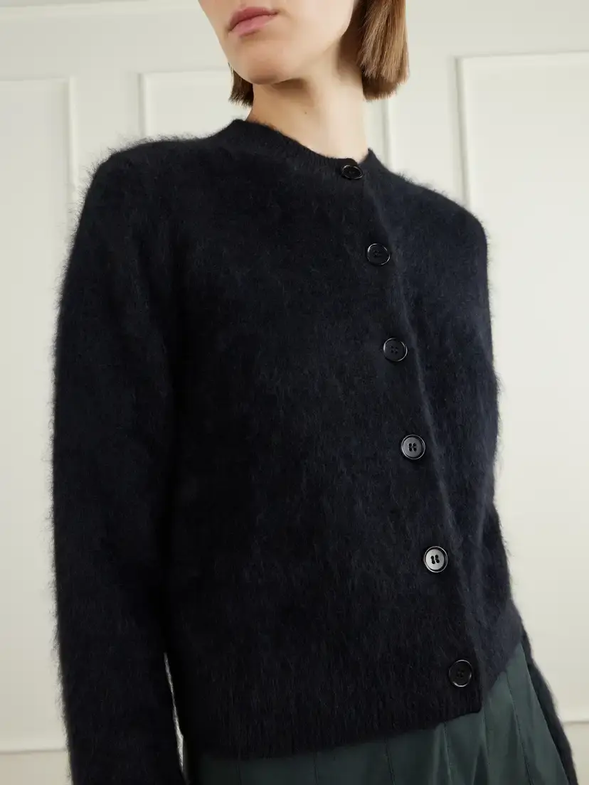 Lisa Yang Azalea Brushed-cashmere Cardigan | Thumbnail 5 Lisa Yang Azalea Brushed-cashmere Cardigan | Thumbnail 5