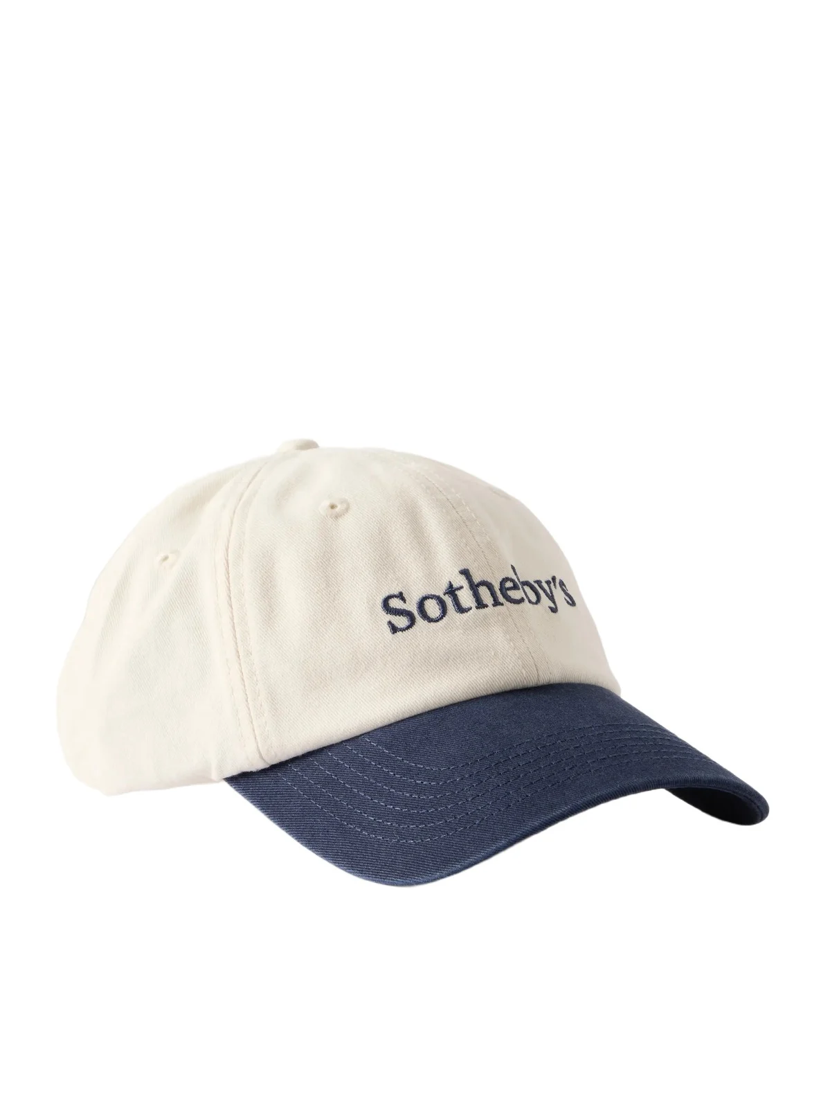 + Sotheby's Embroidered Cotton-twill Cap + Sotheby's Embroidered Cotton-twill Cap