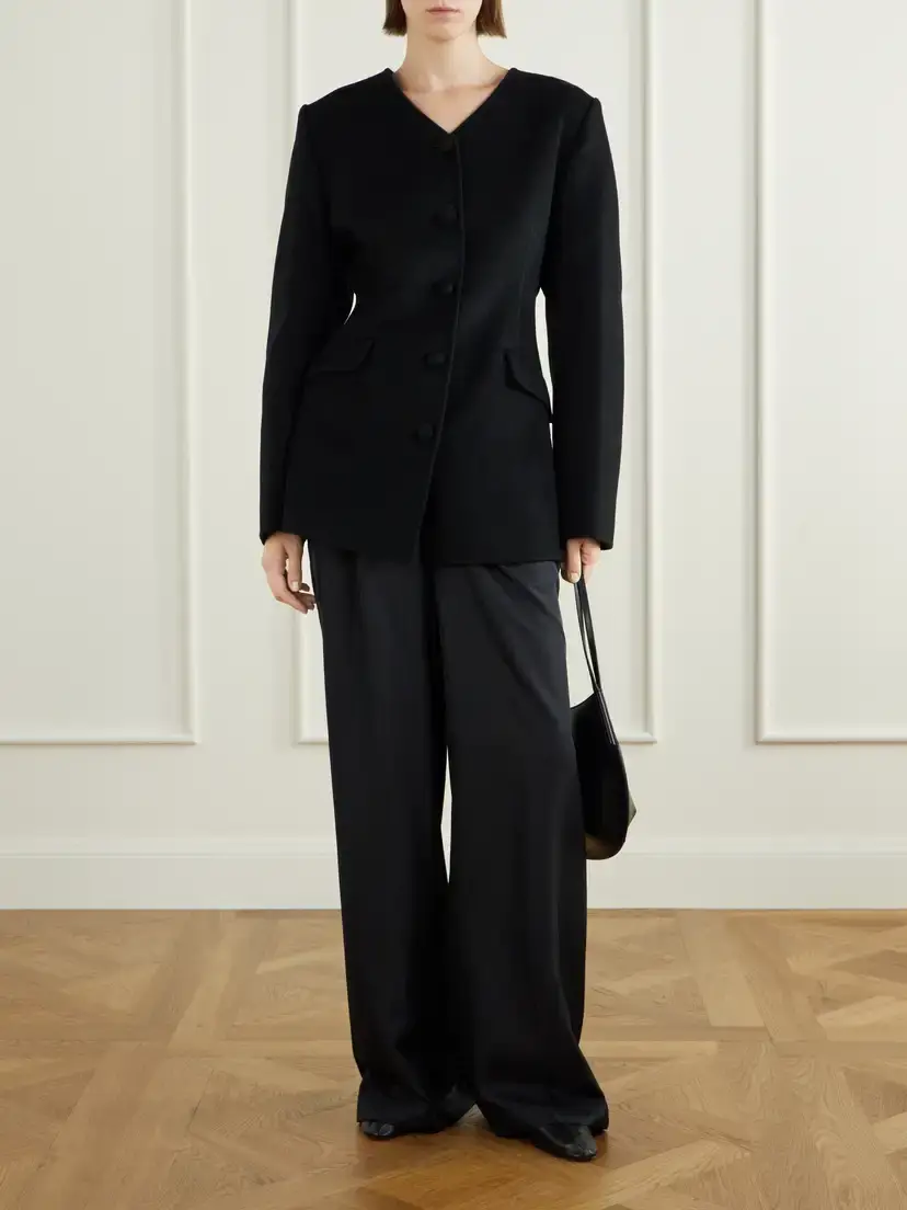 Lisa Yang Doublé Wool And Cashmere-blend Jacket | Thumbnail 2 Lisa Yang Doublé Wool And Cashmere-blend Jacket | Thumbnail 2