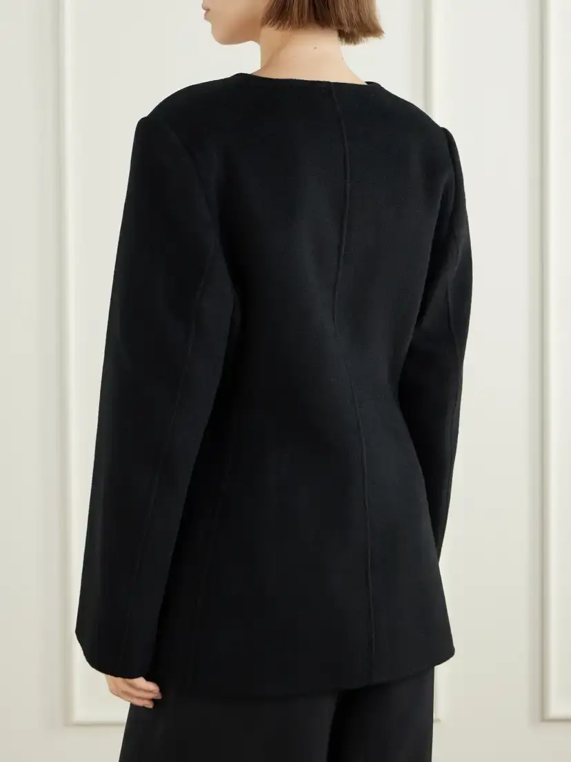 Lisa Yang Doublé Wool And Cashmere-blend Jacket | Thumbnail 3 Lisa Yang Doublé Wool And Cashmere-blend Jacket | Thumbnail 3