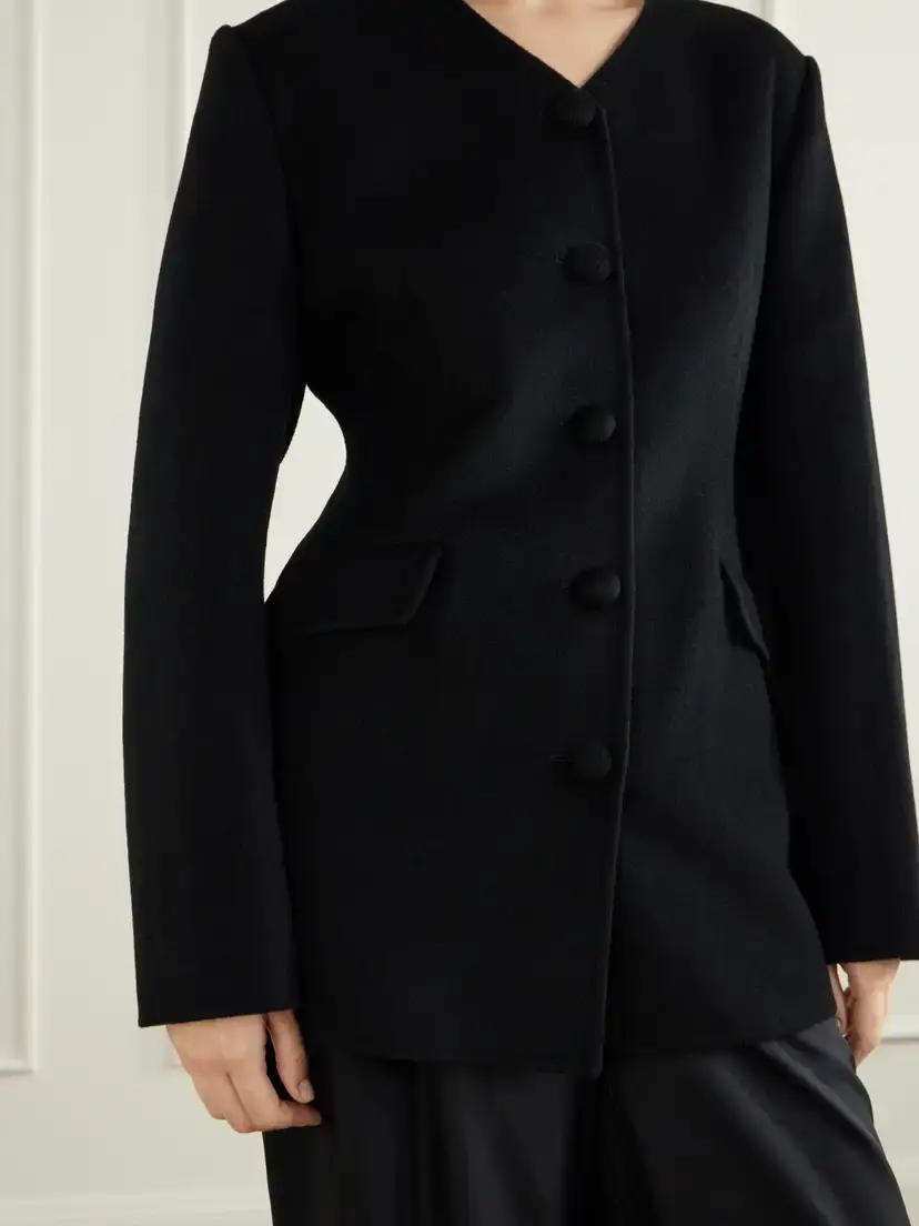 Lisa Yang Doublé Wool And Cashmere-blend Jacket | Thumbnail 4 Lisa Yang Doublé Wool And Cashmere-blend Jacket | Thumbnail 4