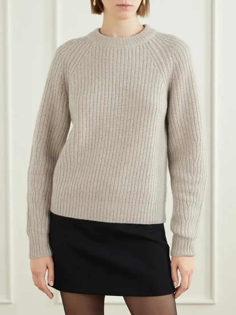 Lisa Yang Miki Ribbed Cashmere Sweater | Thumbnail 3 Lisa Yang Miki Ribbed Cashmere Sweater | Thumbnail 3
