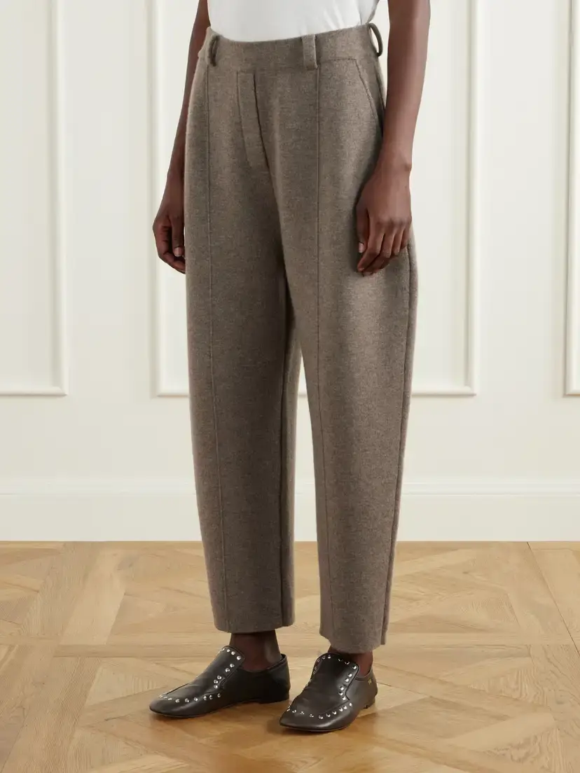 Lisa Yang Wrenda Cashmere Barrel-leg Pants | Thumbnail 3 Lisa Yang Wrenda Cashmere Barrel-leg Pants | Thumbnail 3
