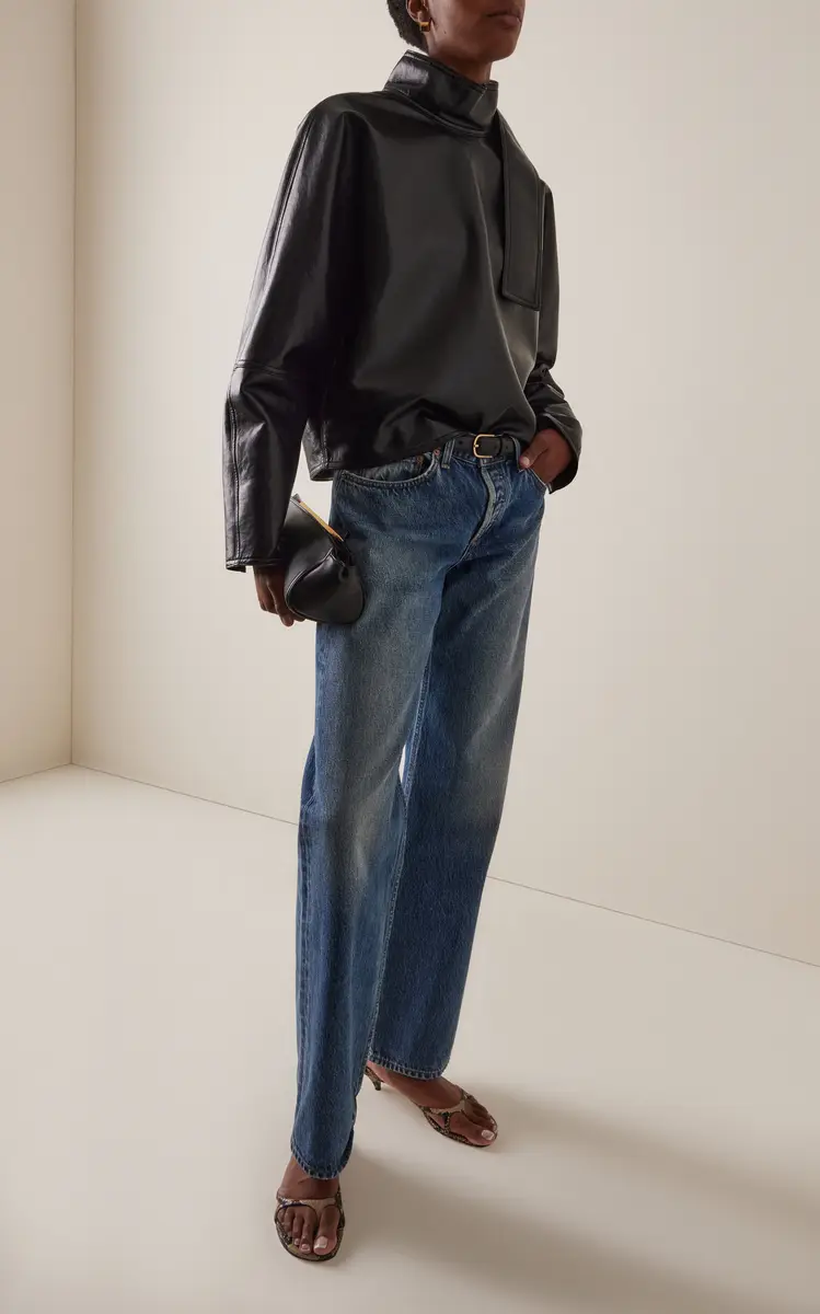 AGOLDE Kembra Leather Top | Thumbnail 4 AGOLDE Kembra Leather Top | Thumbnail 4