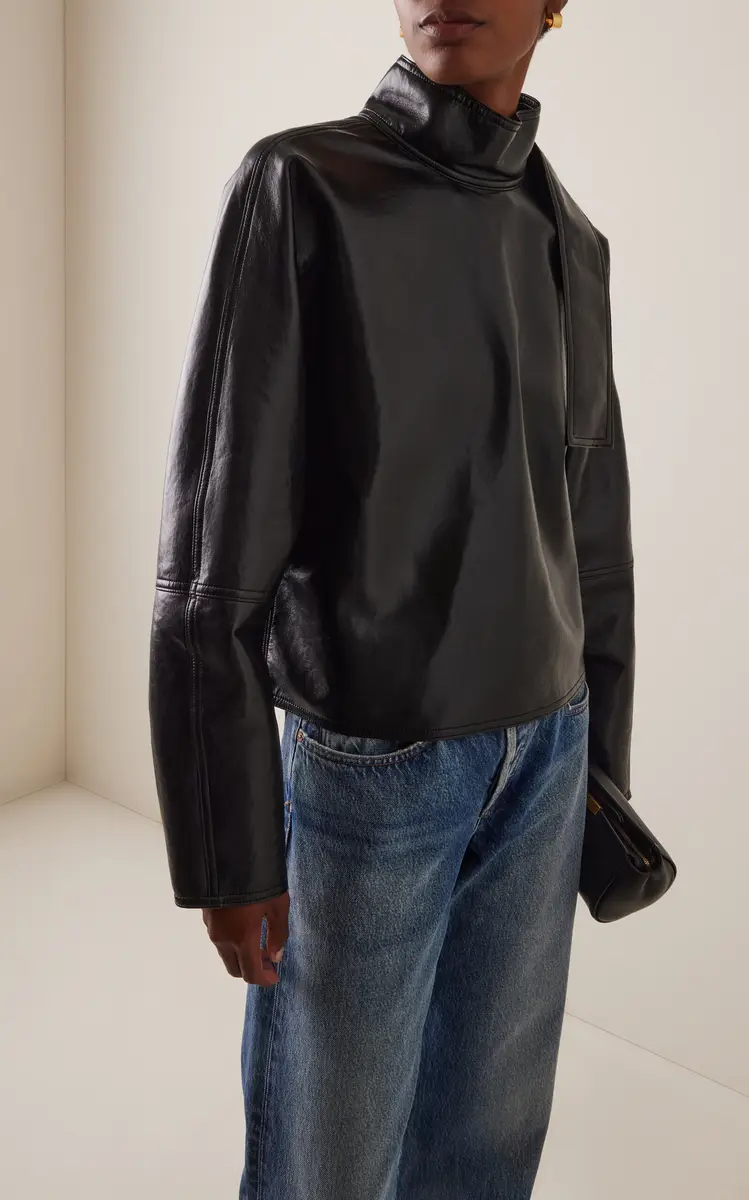 AGOLDE Kembra Leather Top | Thumbnail 5 AGOLDE Kembra Leather Top | Thumbnail 5