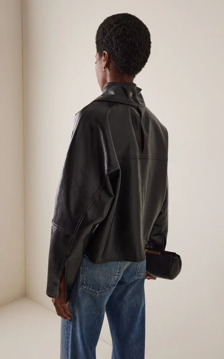 AGOLDE Kembra Leather Top | Thumbnail 6 AGOLDE Kembra Leather Top | Thumbnail 6