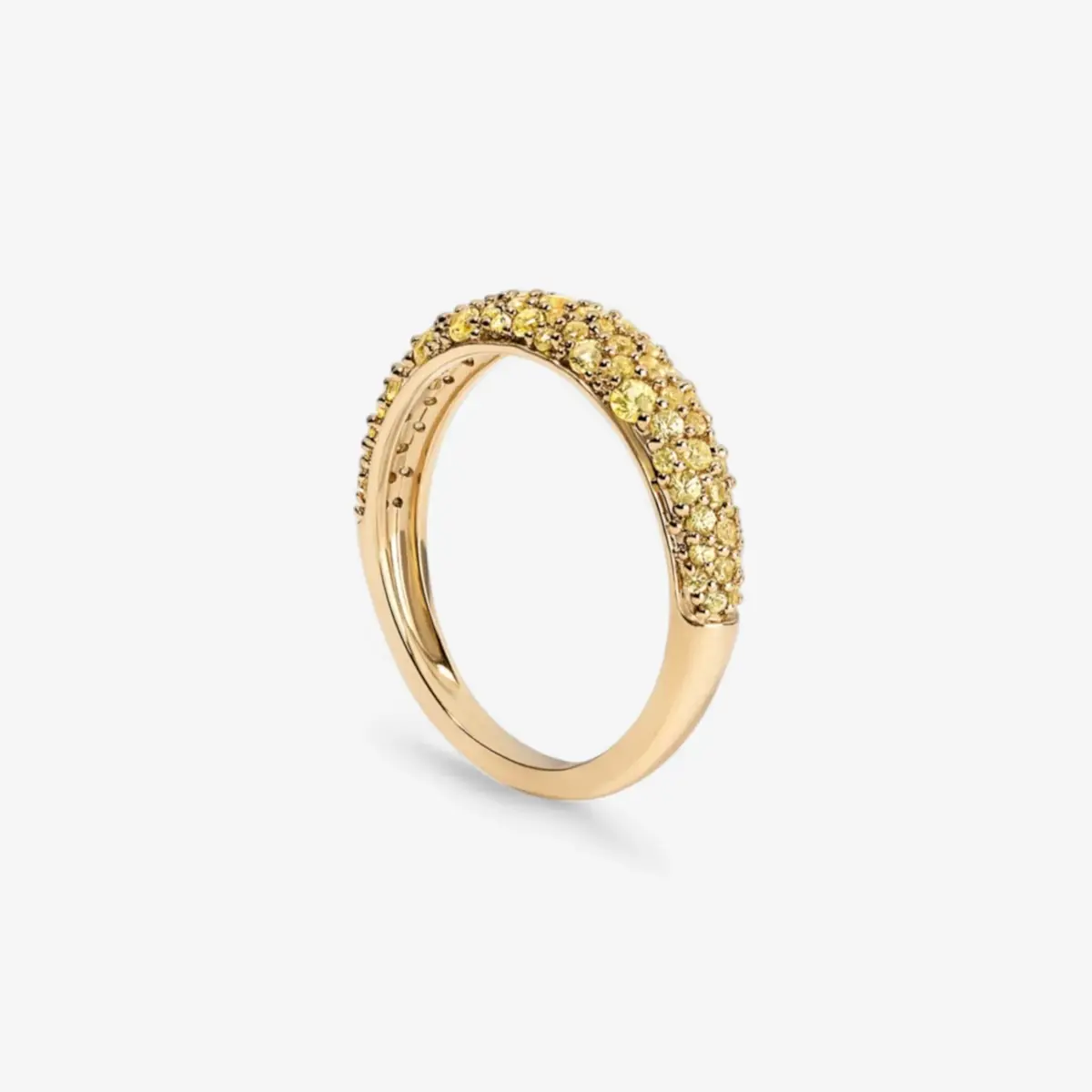 Stephanie Gottlieb Madison Yellow Sapphire Stack Ring | Thumbnail 2