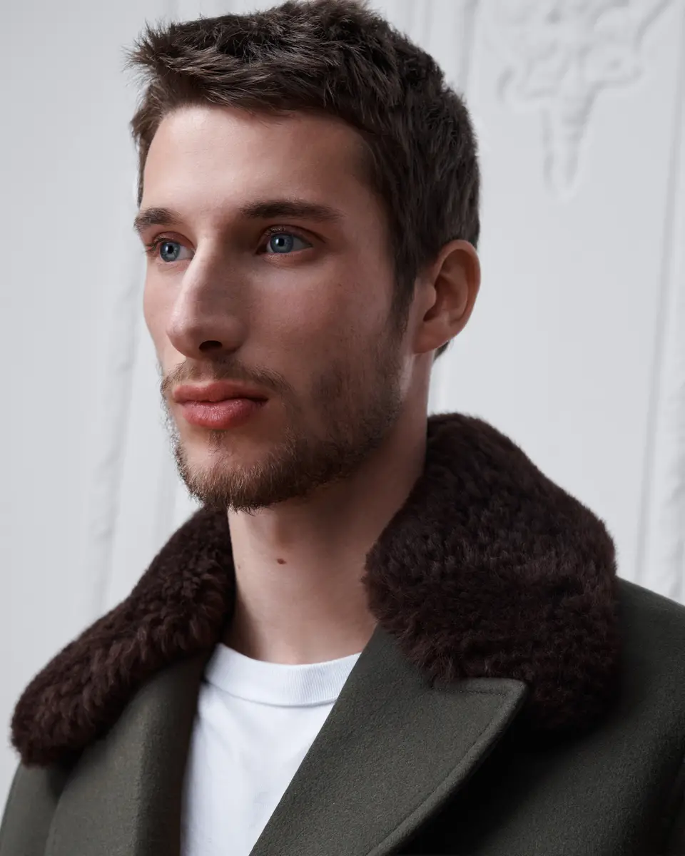 Dior Peacoat with Removable Collar | Thumbnail 4
