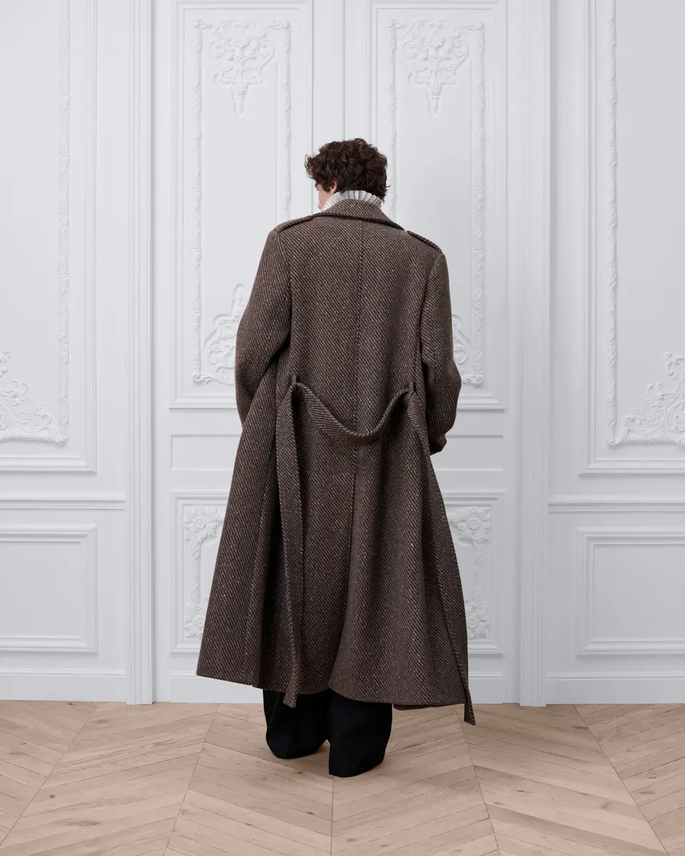 Dior Belted Coat | Thumbnail 4 Dior Belted Coat | Thumbnail 4