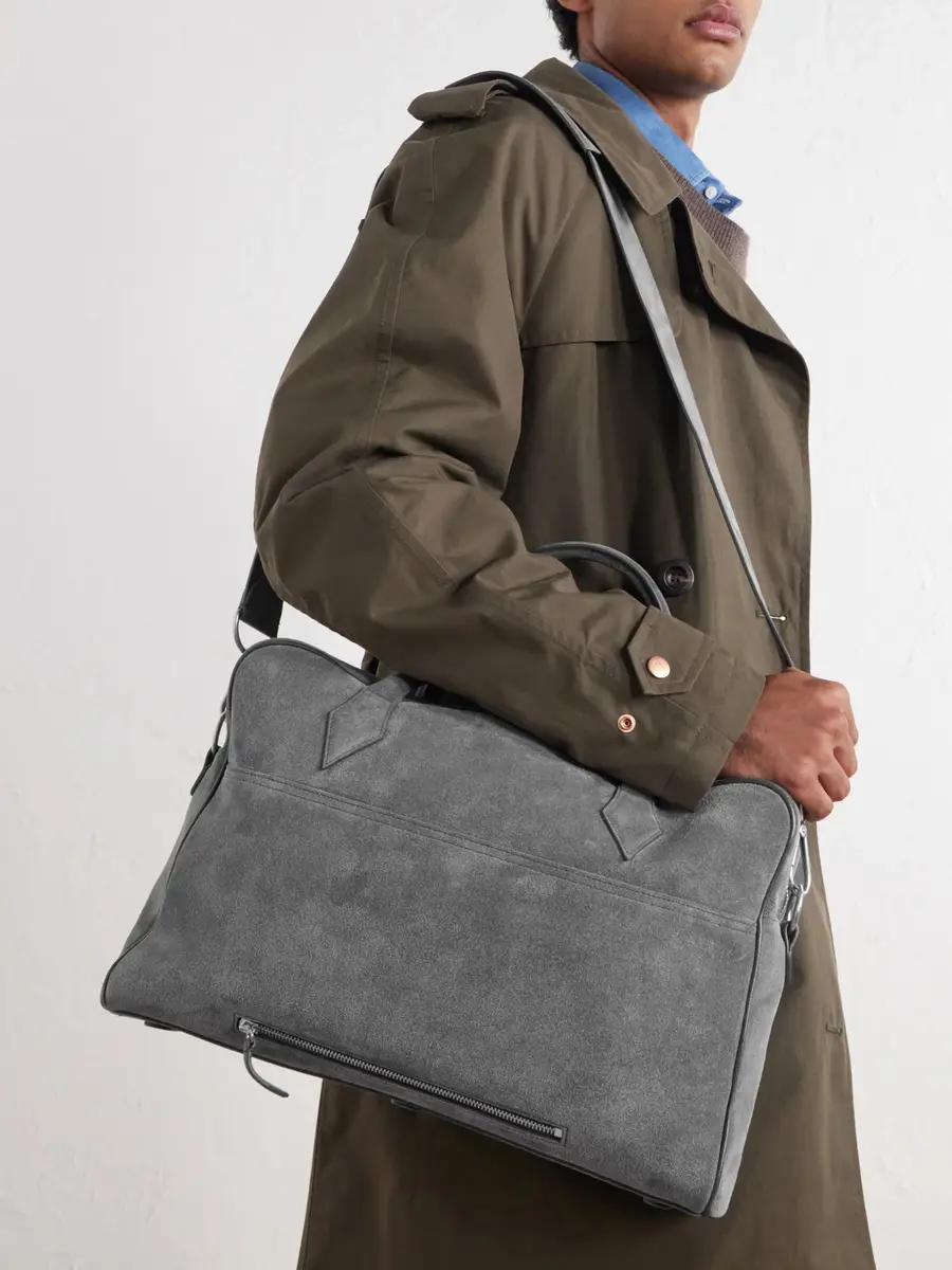 Métier Closer suede briefcase - Men | Thumbnail 3