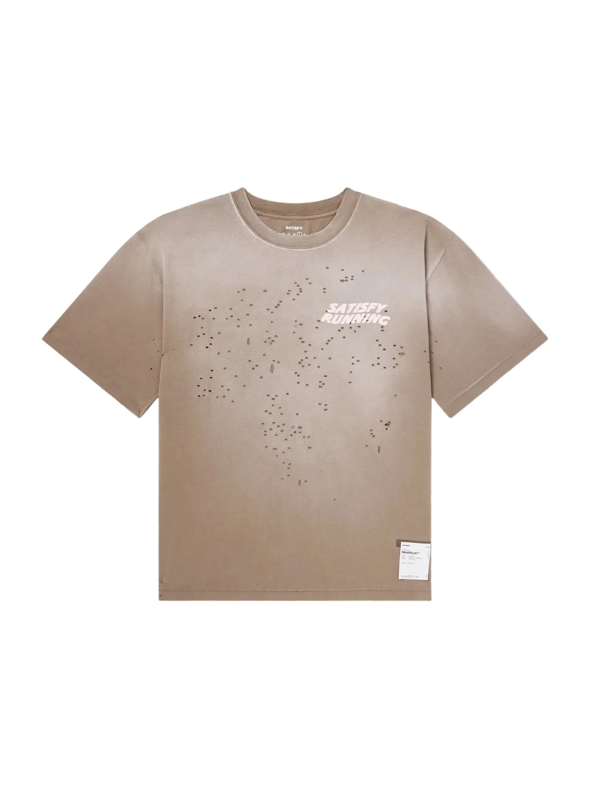 Logo-Print Distressed MothTech™ Cotton-Jersey T-Shirt - Men Logo-Print Distressed MothTech™ Cotton-Jersey T-Shirt - Men