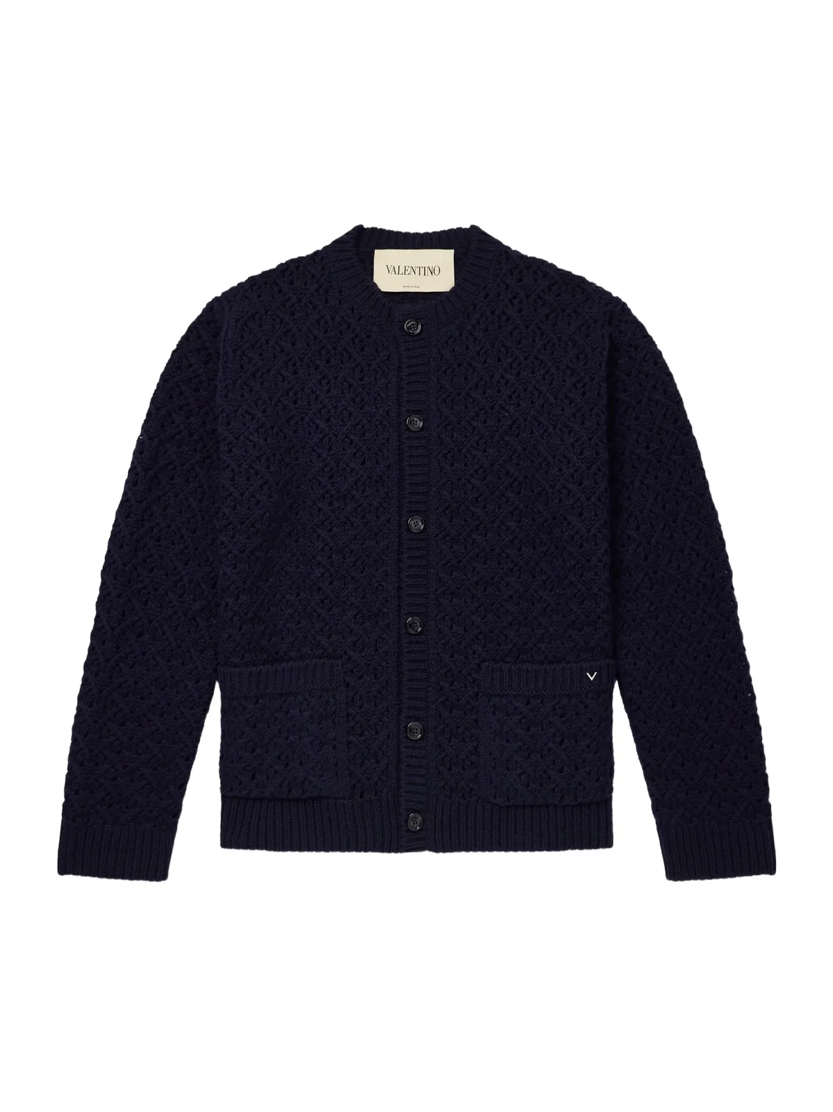 Wool and Cashmere-Blend Cardigan - Men Wool and Cashmere-Blend Cardigan - Men