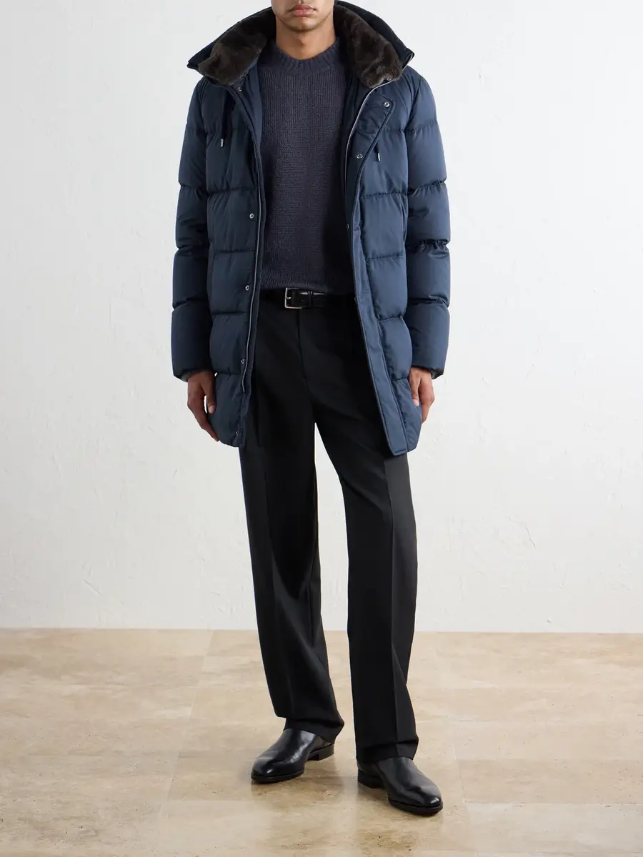 HERNO Arendelle Quilted Shell Hooded Down Jacket - Men | Thumbnail 2