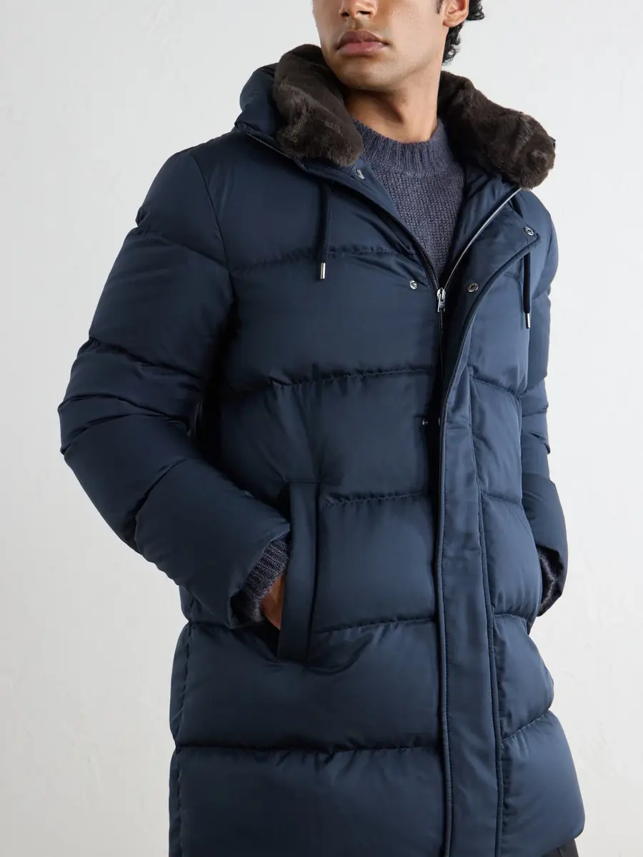 HERNO Arendelle Quilted Shell Hooded Down Jacket - Men | Thumbnail 5