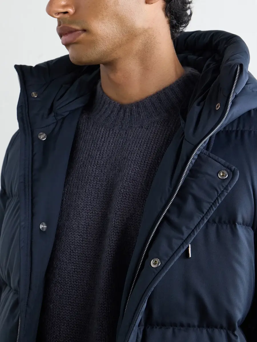 HERNO Arendelle Quilted Shell Hooded Down Jacket - Men | Thumbnail 6