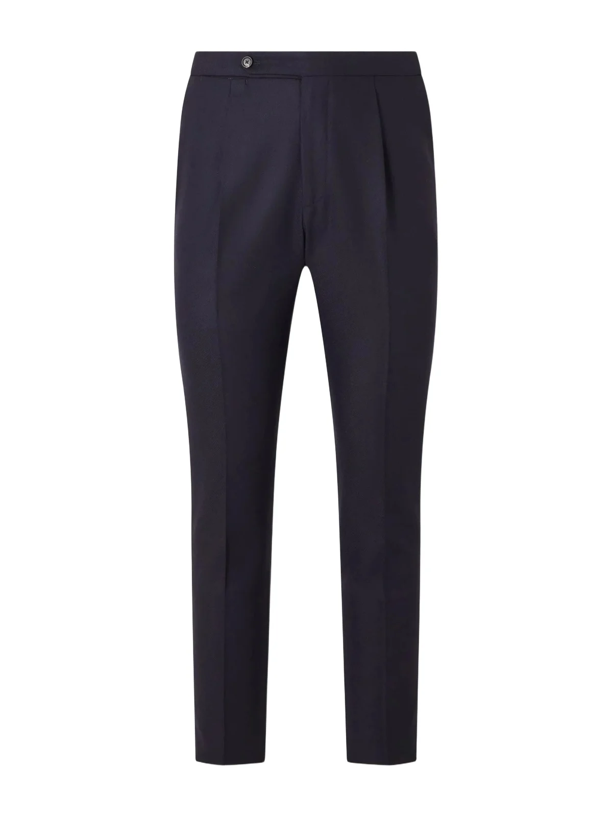 Straight-Leg Pleated Virgin Wool Trousers - Men Straight-Leg Pleated Virgin Wool Trousers - Men