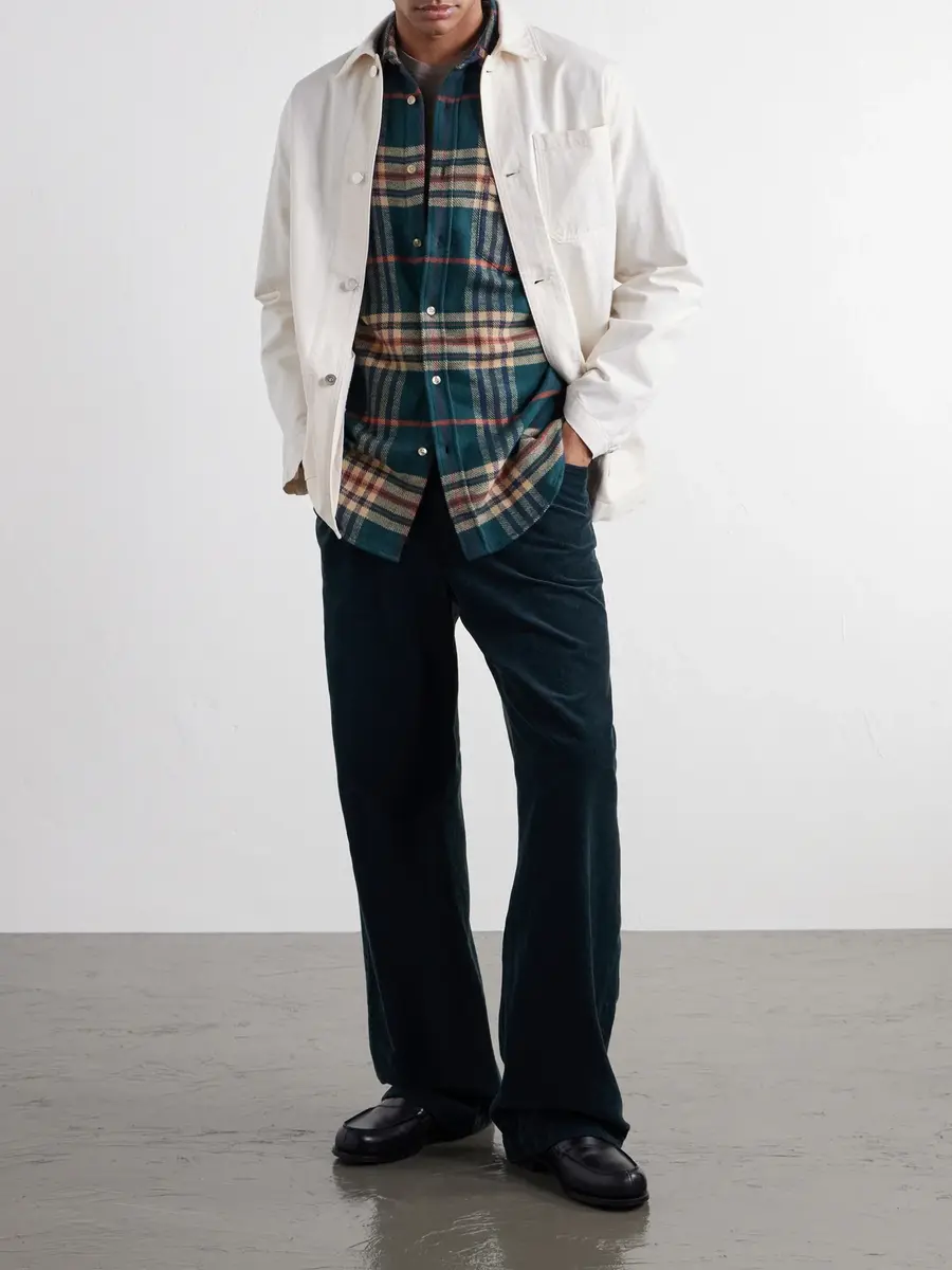 Portuguese Flannel Cervo Checked Cotton-Flannel Shirt - Men | Thumbnail 2