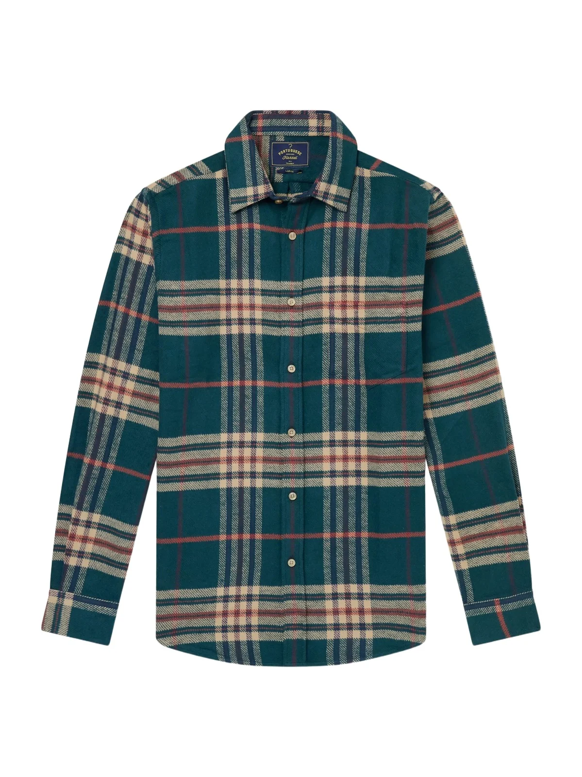 Cervo Checked Cotton-Flannel Shirt - Men