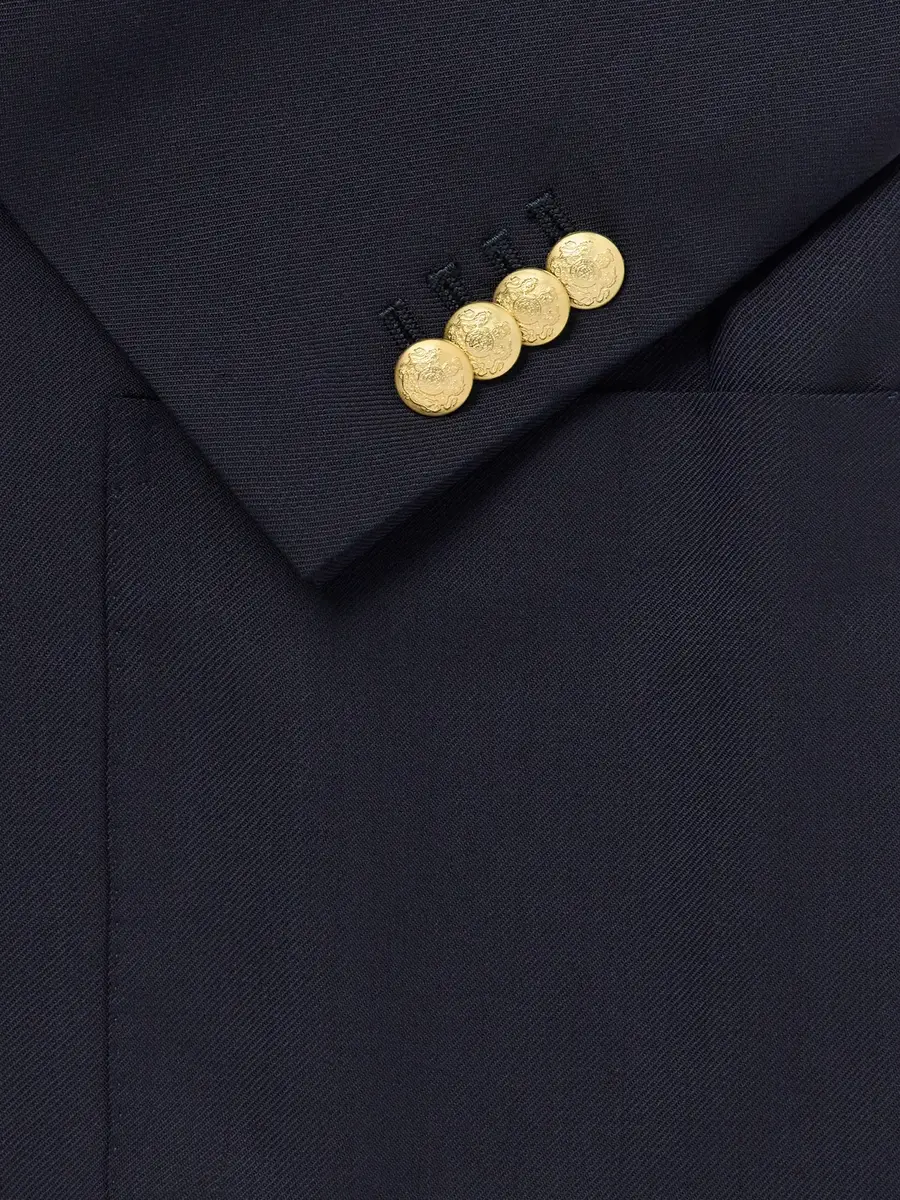 De Petrillo Vesuvio Double-Breasted Wool-Twill Suit Jacket - Men | Thumbnail 6 De Petrillo Vesuvio Double-Breasted Wool-Twill Suit Jacket - Men | Thumbnail 6