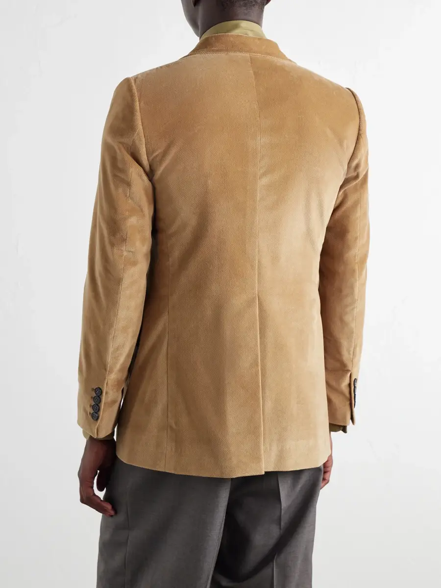 Husbands Cotton-Velvet Blazer - Men | Thumbnail 4 Husbands Cotton-Velvet Blazer - Men | Thumbnail 4