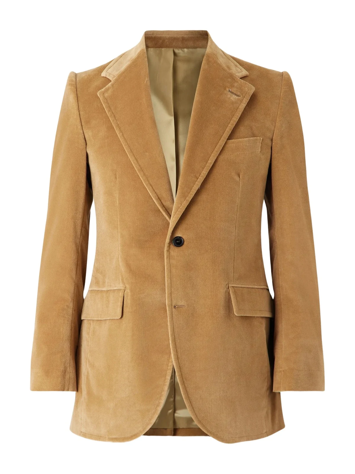 Cotton-Velvet Blazer - Men Cotton-Velvet Blazer - Men