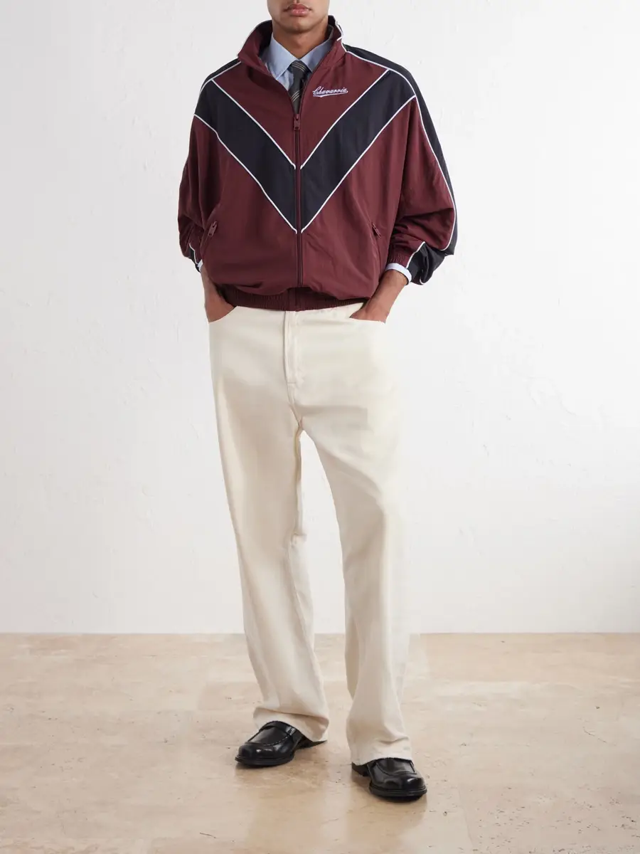Willy Chavarria Bad Body Cotton-Jersey Track Jacket - Men | Thumbnail 2 Willy Chavarria Bad Body Cotton-Jersey Track Jacket - Men | Thumbnail 2